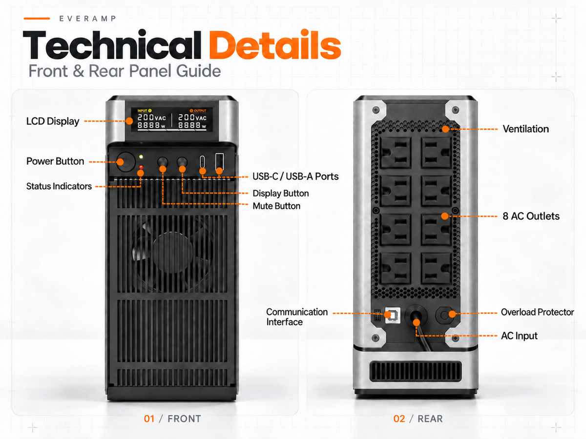 Metal Gray — Rear connections