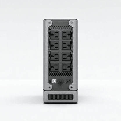 EverAmp 1500VA/1000W LiFePO₄ UPS – Metal Gray